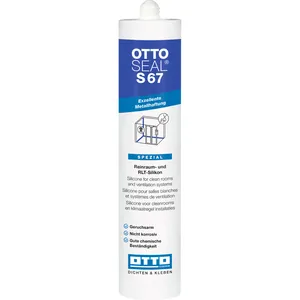 OTTO Ottoseal S67 Silicone voor cleanrooms en klimaatinstallaties 310ml