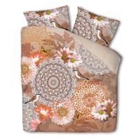 Dekbedovertrek Katoen Mandala Flower Patroon & Bloemen 240x240 Cm Cloud Nine - Dekbed-Discounter.nl