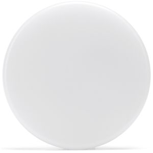 LED Plafondlamp - Badkamerlamp - Aigi Cely - 18W - Natuurlijk Wit 4000K - IP54 Vochtbestendig - Opbouw - Rond - Mat Wit - Aluminium