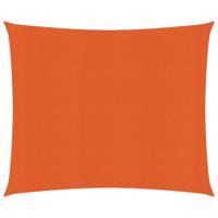 Zonnezeil 160 g/m 2,5x2,5 m HDPE oranje