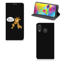 Samsung Galaxy M20 Magnet Case Giraffe
