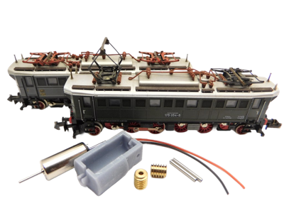 micromotor NM063G klokkenankermotor ombouwset für Minitrix BR 175, E 75