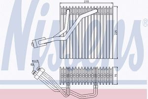 Verdamper, airconditioning 92176