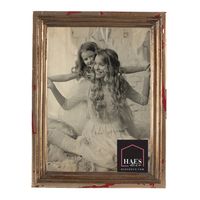 HAES DECO - Fotolijst 13x18 Goudkleurig, formaat 15x3x20 cm - Loving Chic