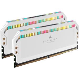 Corsair 32 GB DDR5-5600 Kit werkgeheugen CMT32GX5M2B5600C36W, Dominator Platinum RGB, XMP