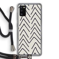 Marrakech Arrows: Samsung Galaxy A41 Transparant Hoesje met koord