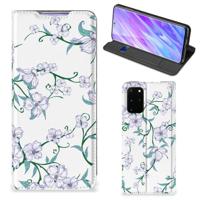 Samsung Galaxy S20 Plus Uniek Smart Cover Blossom White