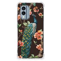 Nokia X30 Case Anti-shock Pauw met Bloemen - thumbnail