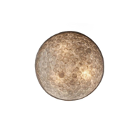 Wandlamp Full Shell Rond in drie maten