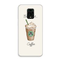 But first coffee: Xiaomi Redmi Note 10 Lite Transparant Hoesje