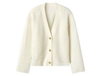 esmara Gebreid dames vest (Wit, L (44/46))