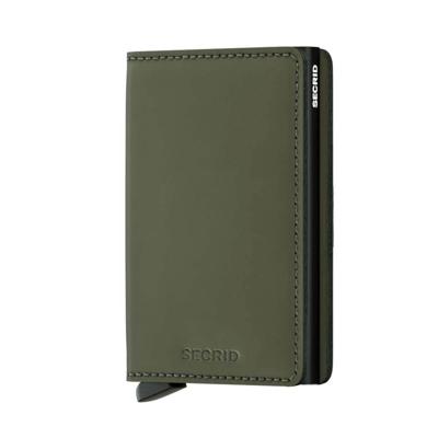 Secrid Slim Wallet Portemonnee Matte Green