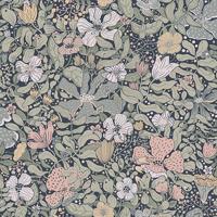 Dutch Wallcoverings Langtan - Midsommar Dark Blue - Blauw