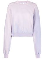 Off-White sweat à imprimé tie dye - Violet - thumbnail