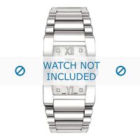 Tissot horlogeband T631025081 Staal Zilver Tissot horlogeband T631025081 Staal Zilver