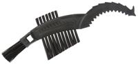 Radon multi sprocket cleaning brush
