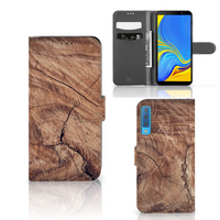 Samsung Galaxy A7 (2018) Book Style Case Tree Trunk - thumbnail