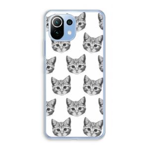 Kitten: Xiaomi Mi 11 Lite Transparant Hoesje