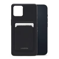 Mobilize Rubber Gelly Card Case Apple iPhone 14 Matt Black