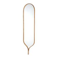 Bolia Racquet Spiegel - Soap Treated Oak - 200 x 50 x 5 cm
