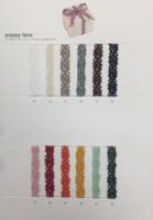 Poppy lace 10m x 10mm zwart