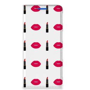 OPPO Reno6 5G Hoesje met Magneet Lipstick Kiss