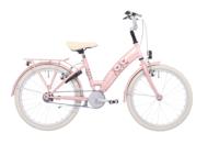 Bikefun Kinderfiets lots of love 20 inch met remnaaf - mahogany roze