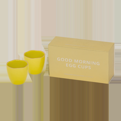 Good Morning eierdop Limelight, set van 2, in cadeauverpakking (set van 2)