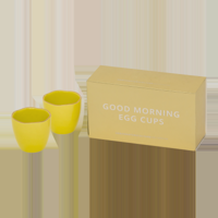 Good Morning eierdop Limelight, set van 2, in cadeauverpakking (set van 2)