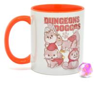 Glassstaff Gift Set Mug & Dice D20 Dungeons & Doggos