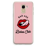 Badass Babes Club: Samsung Galaxy J6 (2018) Transparant Hoesje