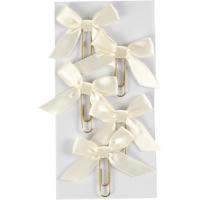 Creativ Company Paperclips, afm 40x70 mm, off-white, 5 stuk/ 1 doos