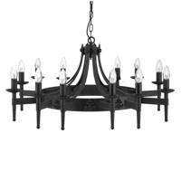 Searchlight Kasteel kroonluchterCartwheel II Ø 105cm - 24212-12BK