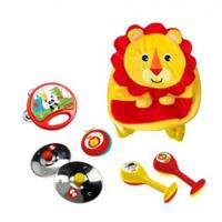 Muziekset Fisher-Price Plastic Leeuw Kinderrugzak