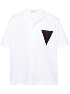 Valentino Garavani chemise à col cubain - Blanc