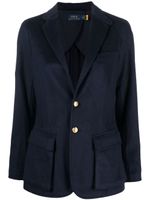 Polo Ralph Lauren blazer à simple boutonnage - Bleu