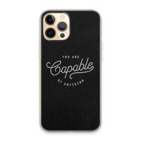 Capable: iPhone 13 Pro Max Transparant Hoesje