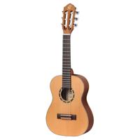 Ortega R122L-1/4 Family Series 1/4-Size Guitar Natural linkshandige klassieke gitaar met gigbag