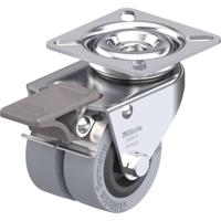 Blickle LDA-VPA 50G-FI Dubbel zwenkwiel Wieldiameter: 50 mm Draagvermogen (max.): 80 kg 1 stuk(s)