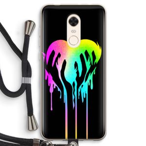 Hold My Heart: Xiaomi Redmi 5 Transparant Hoesje met koord