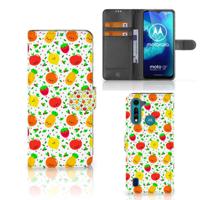 Motorola G8 Power Lite | Book Cover | Fruits | Portemonnee hoesje