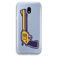 Pew Pew Pew: Samsung Galaxy J3 (2017) Transparant Hoesje
