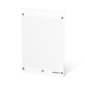 Flipoverpapier Oxford smart 65x98cm. ruit 90gram 20vel