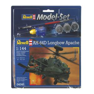 Revell AH-64D Longbow Apache Hefschroefvliegtuig Montagekit 1:144