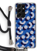 8-bit N°5: Samsung Galaxy S21 Ultra Transparant Hoesje met koord
