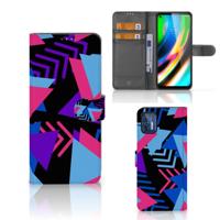 Motorola Moto G9 Plus | Book Case | Funky Triangle