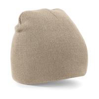 Beechfield Beanie Wintermuts - beige - warme gebreide muts - volwassenen - 100% polyacryl Beechfield Beanie Wintermuts - beige - warme gebreide muts - volwassenen - 100% polyacryl