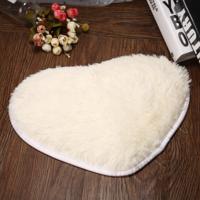 Hart vorm antislip Bad matten keuken tapijt Home Decoratie (beige)