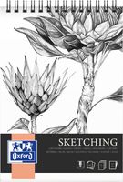 Tekenblok Oxford Sketching A4 spiraal 50vel 120gr - thumbnail