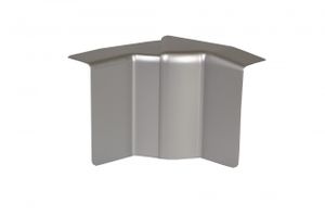 Electro Plint binnenhoek verstelbaar Aluminium 55mm